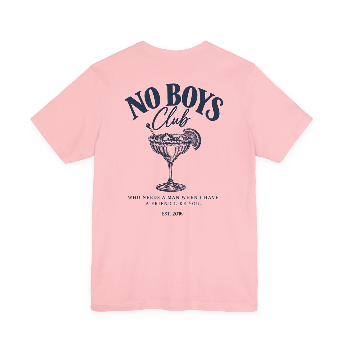 Printify T-Shirt Bestie no boys club personalisiert
