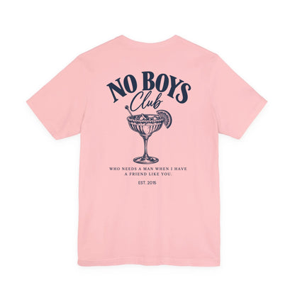 Printify T-Shirt Bestie no boys club personalisiert