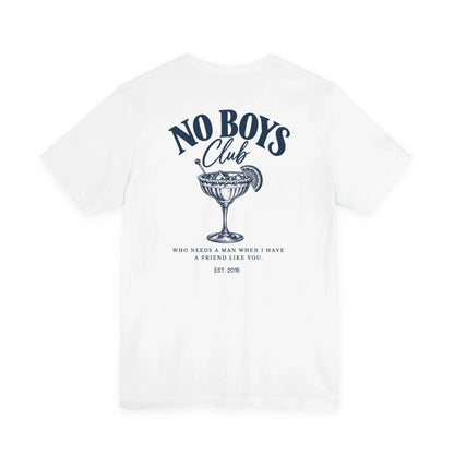 Printify T-Shirt Bestie no boys club personalisiert