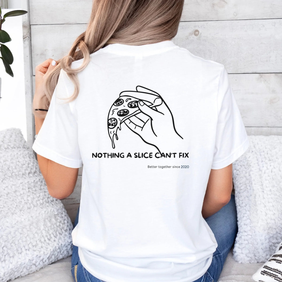 white back-t-sthirt