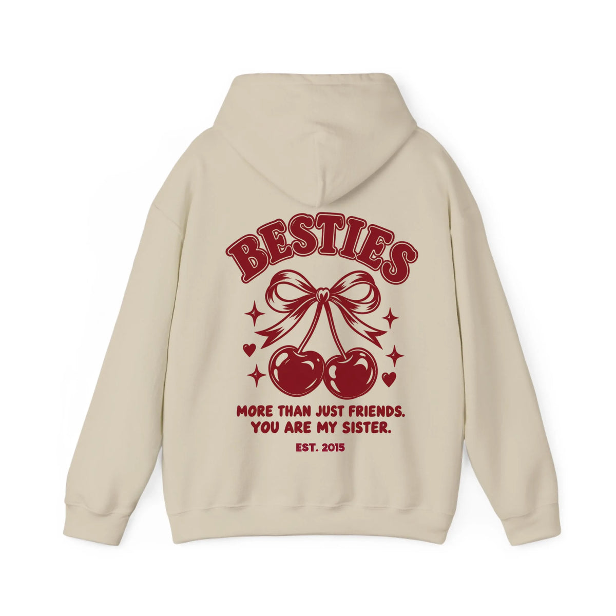 mamagibt Hoodie Bestie more than friends personalisiert