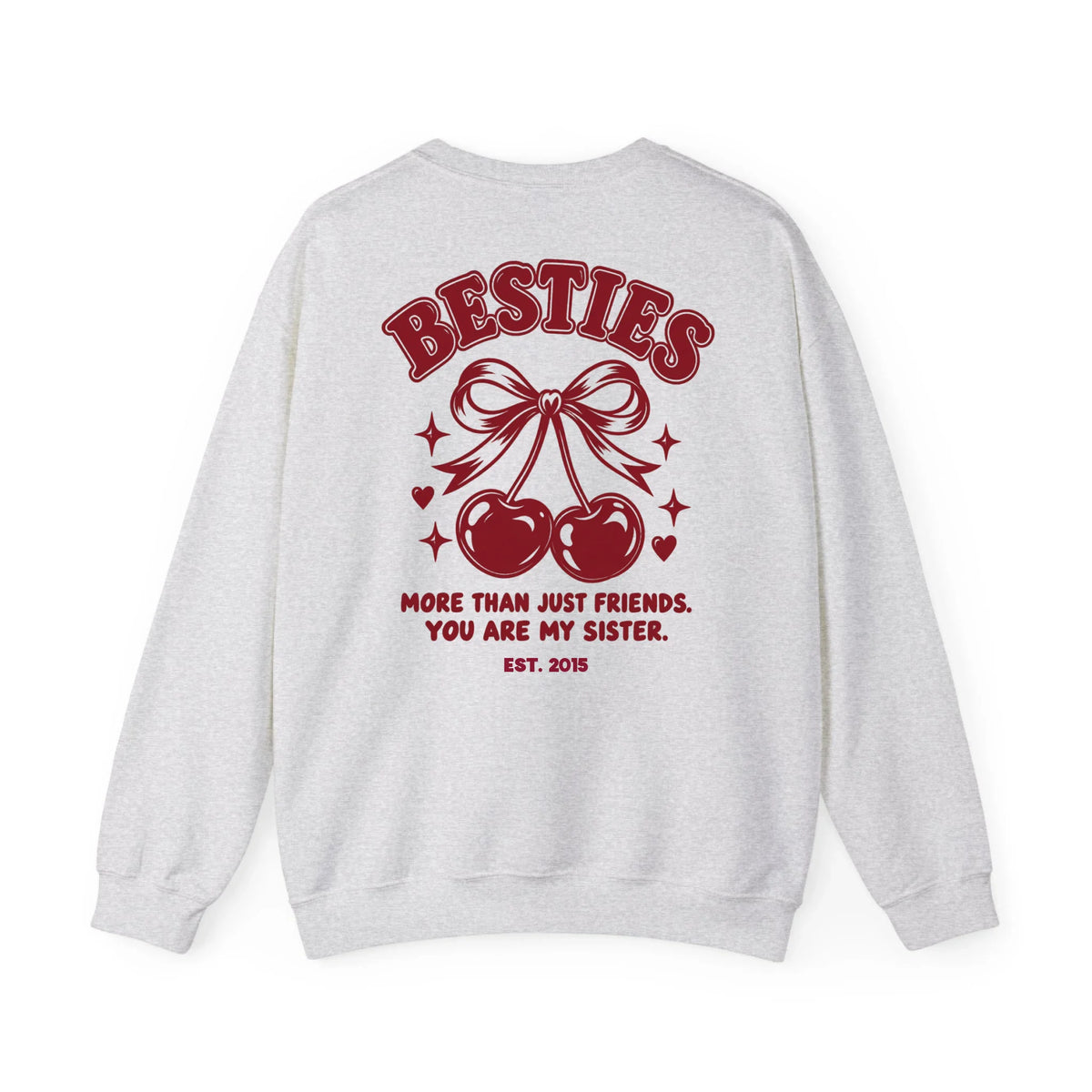 mamagibt Bestie Sweatshirt more than friends personalisiert