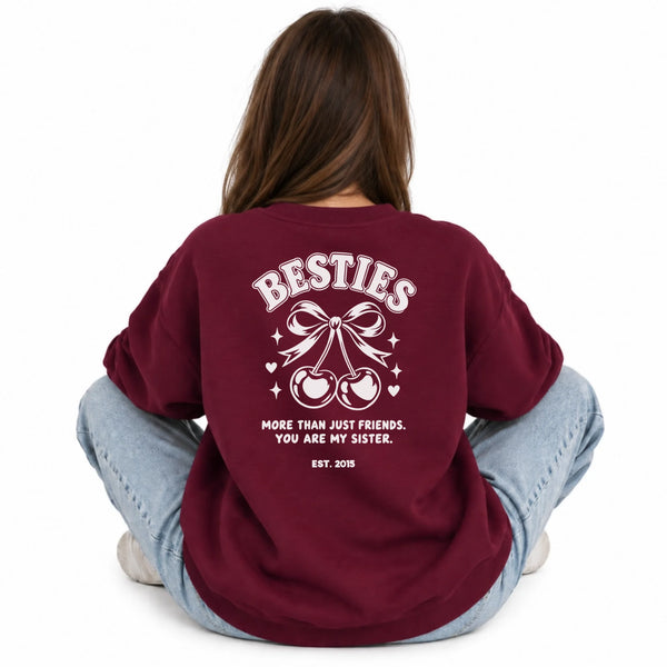 Bestie Sweatshirt more than friends