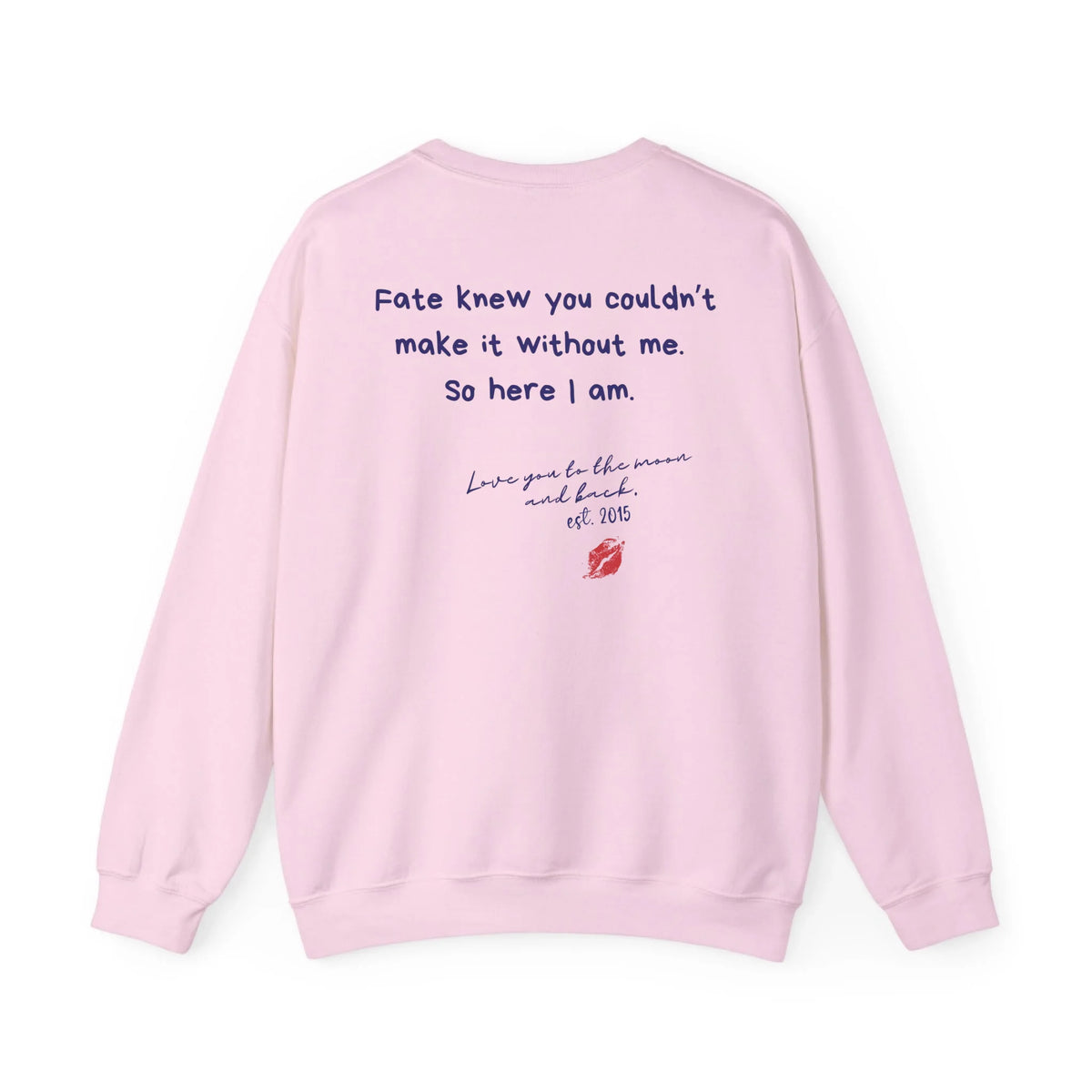mamagibt Bestie Sweatshirt till the moon personalisiert