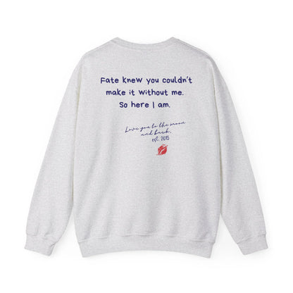 mamagibt Bestie Sweatshirt till the moon personalisiert