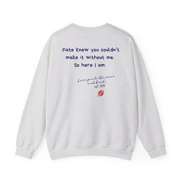 Bestie Sweatshirt till the moon