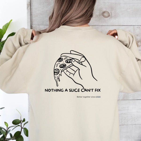 Bestie Sweatshirt Pizza Pizza