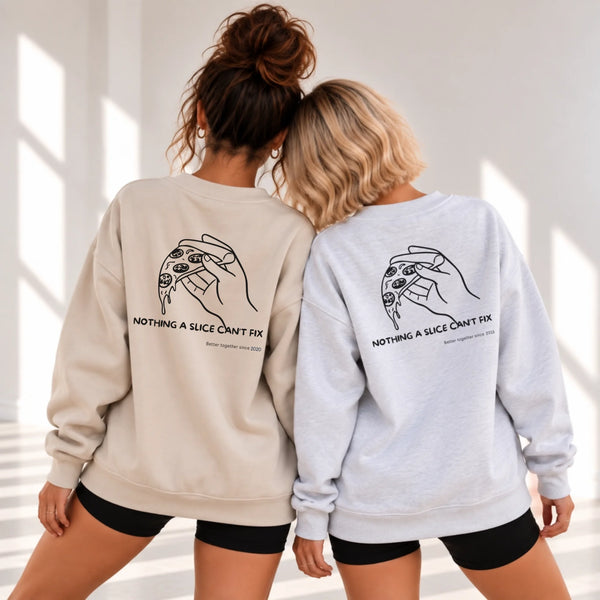 Bestie Sweatshirt Pizza Pizza