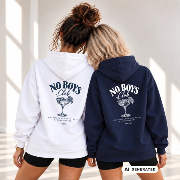 Bestie Hoodie no boys Club
