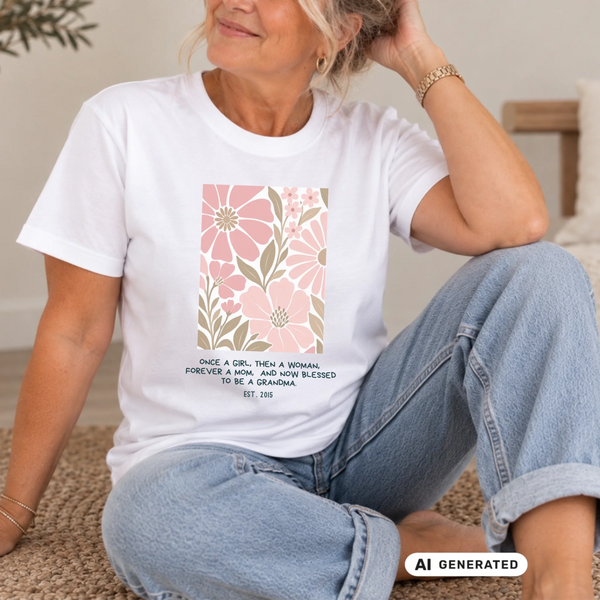 Oma T-Shirt Wildflower