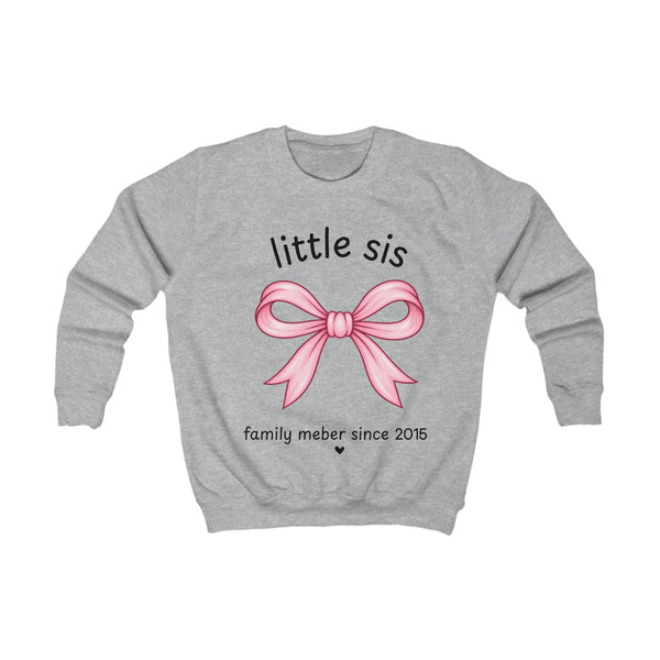 Kinder Sweatshirt lil sis