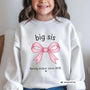 mamagibt Kinder Sweatshirt big sis Kinder Sweatshirt big sis Arctic White personalisiert