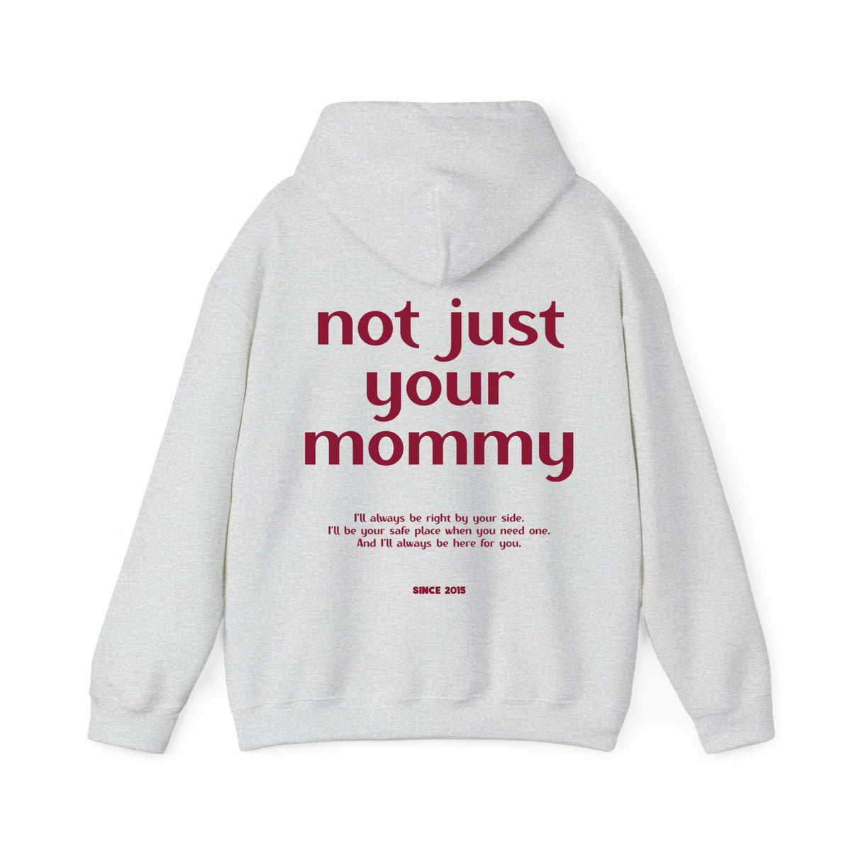 mamagibt Hoodie Vorlage not just your mommy personalisiert
