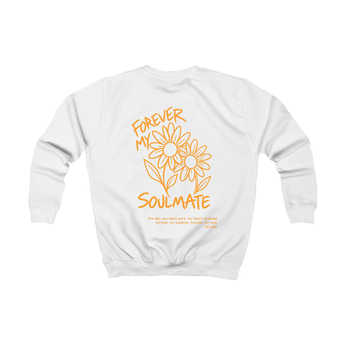 kinder sweatshirt-white