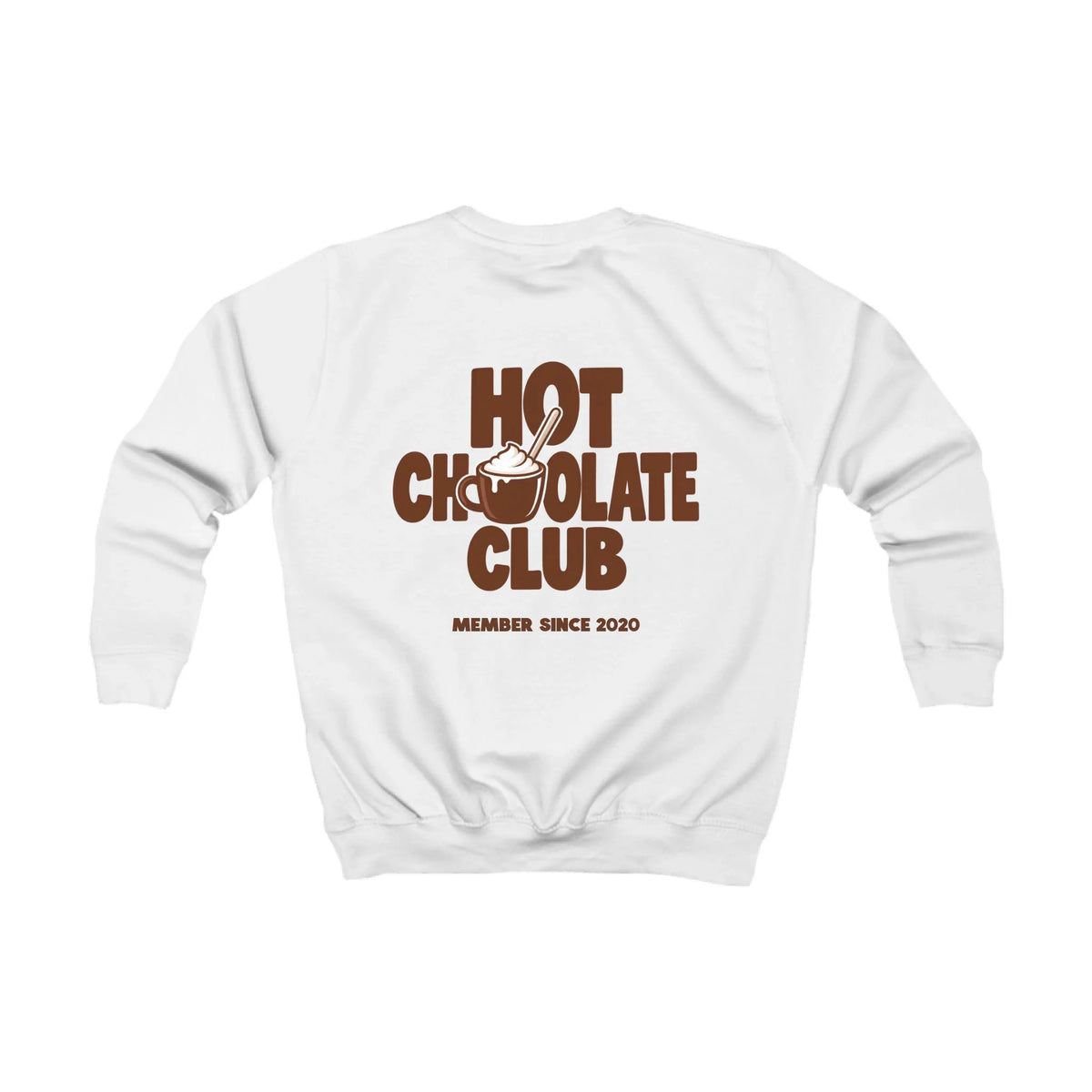 kinder sweatshirt-white
