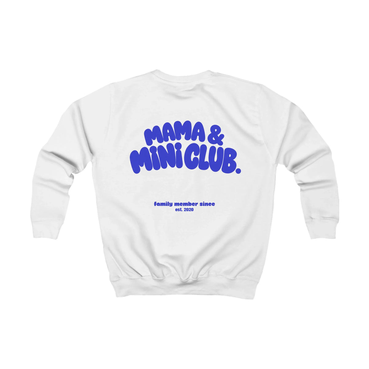 mamagibt Kinder Sweatshirt Mama & Ich family Club personalisiert