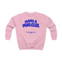 mamagibt Kinder Sweatshirt Mama & Ich family Club Kinder Sweatshirt Mama & Ich family Club Baby Pink personalisiert