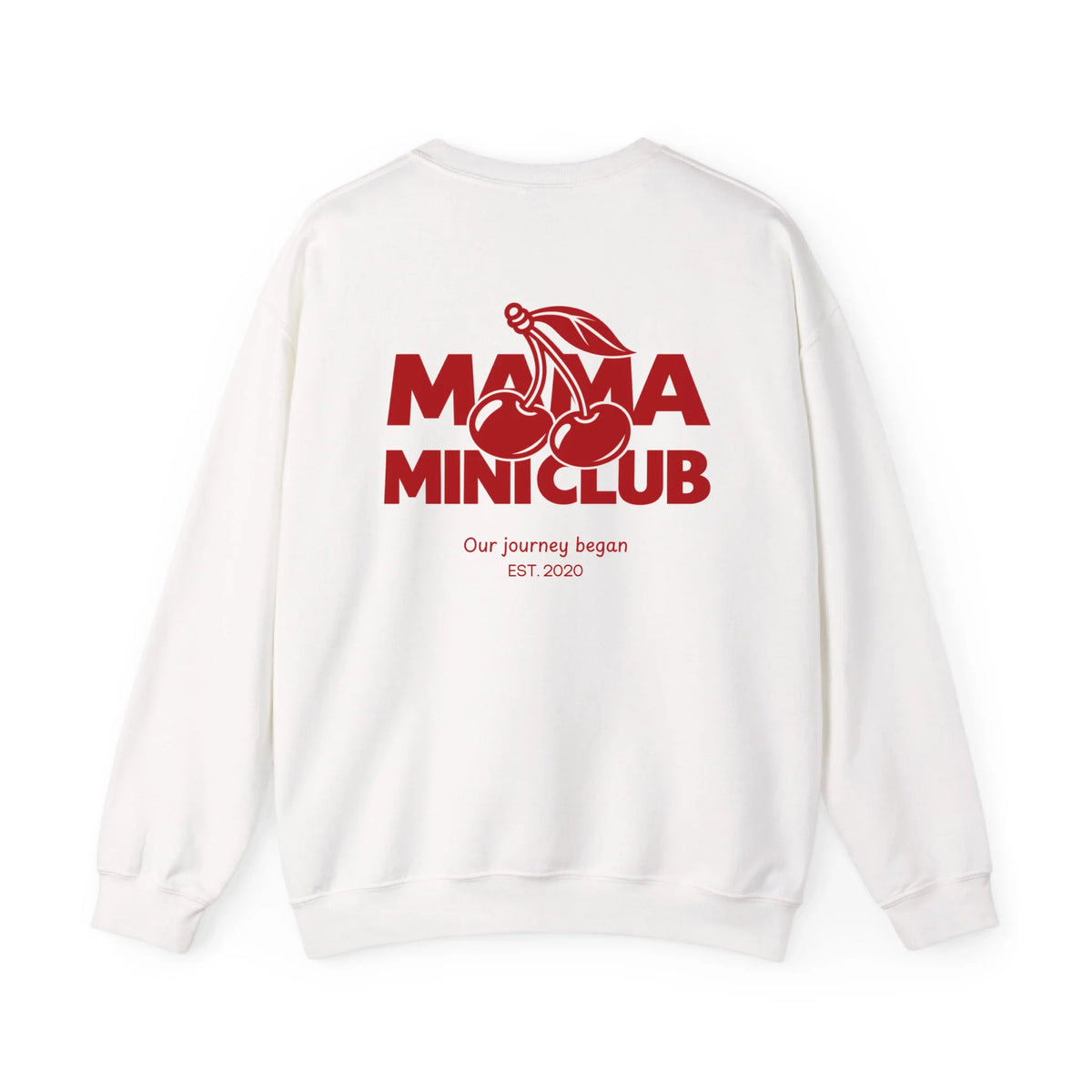 white sweatshirt back mockup