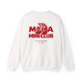 white sweatshirt back mockup