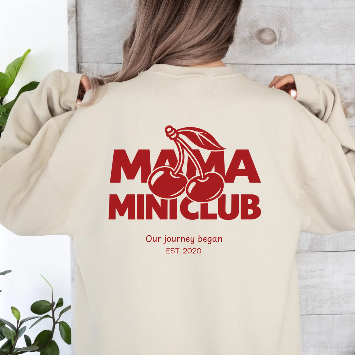 Mama -Sweatshirt rot-3