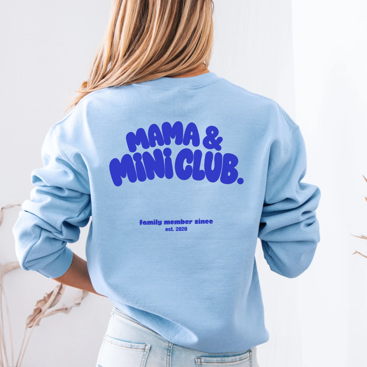 Mama -Sweatshirt blue 2