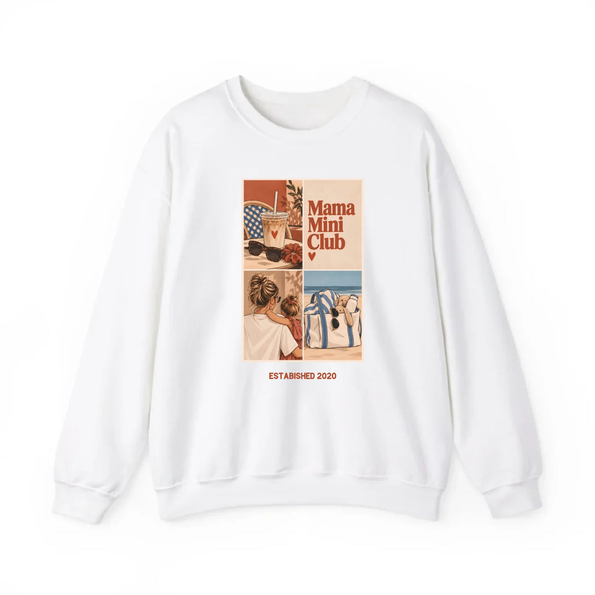 mamagibt Sweatshirt Mama & Mini my life personalisiert