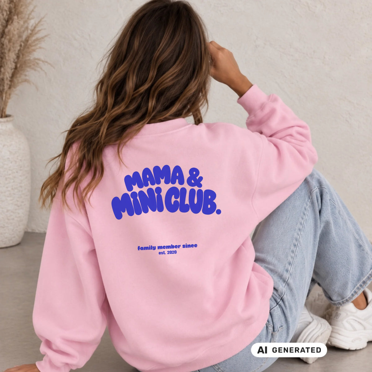 Mama -Sweatshirt pink