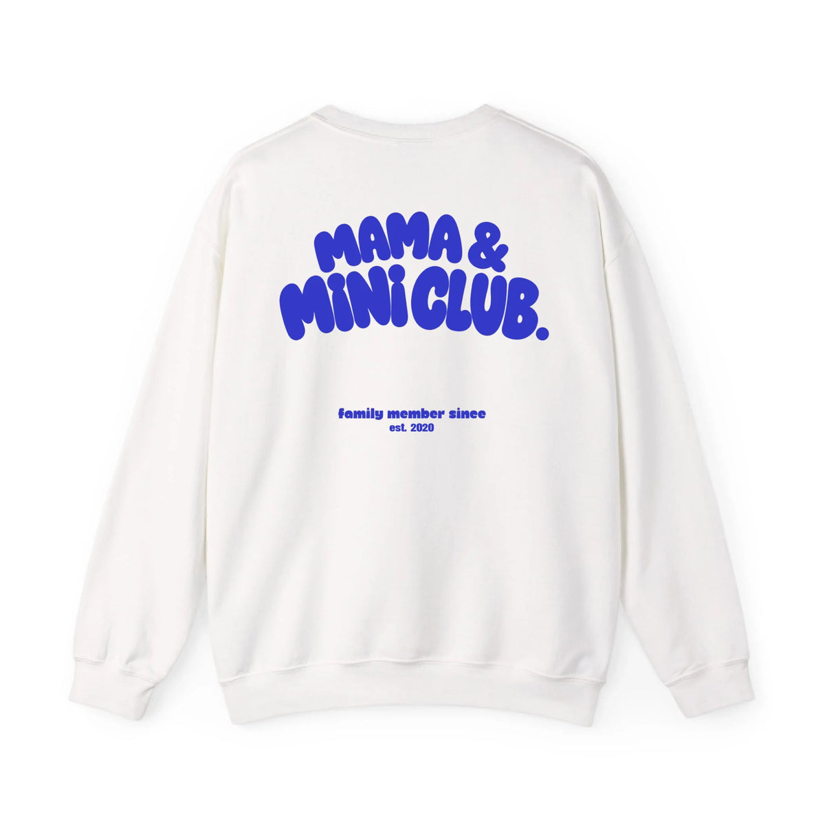 white sweatshirt back mockup