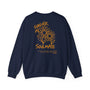 navy sweatshirt back mockup