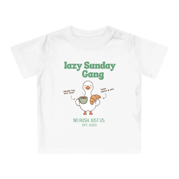 Baby T-Shirt Mama & ich lazy sunday