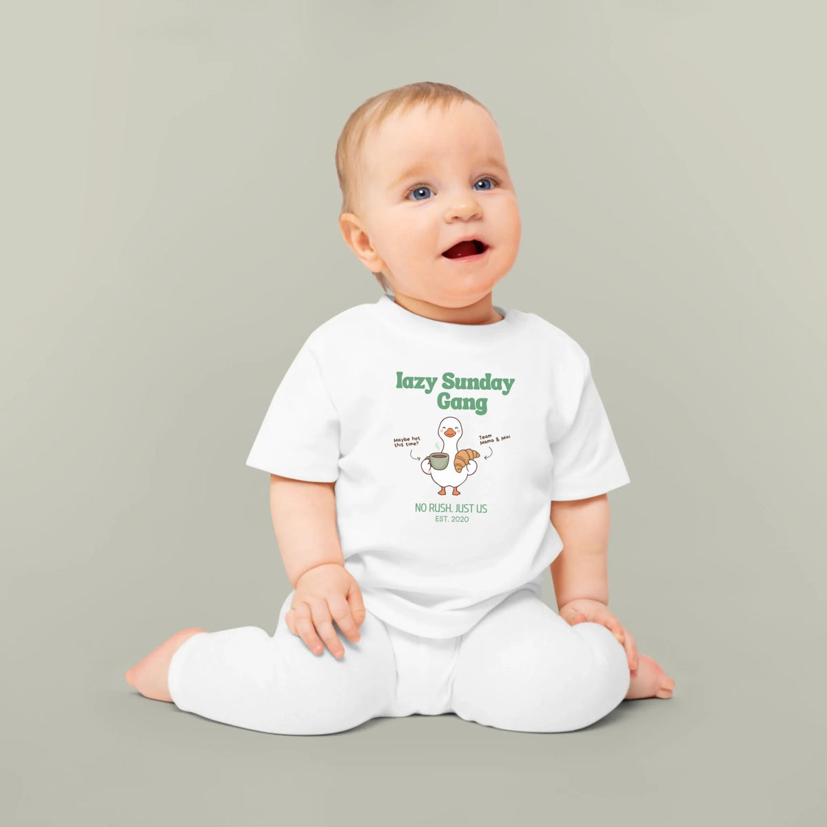 Baby T-Shirt Mama & ich lazy sunday