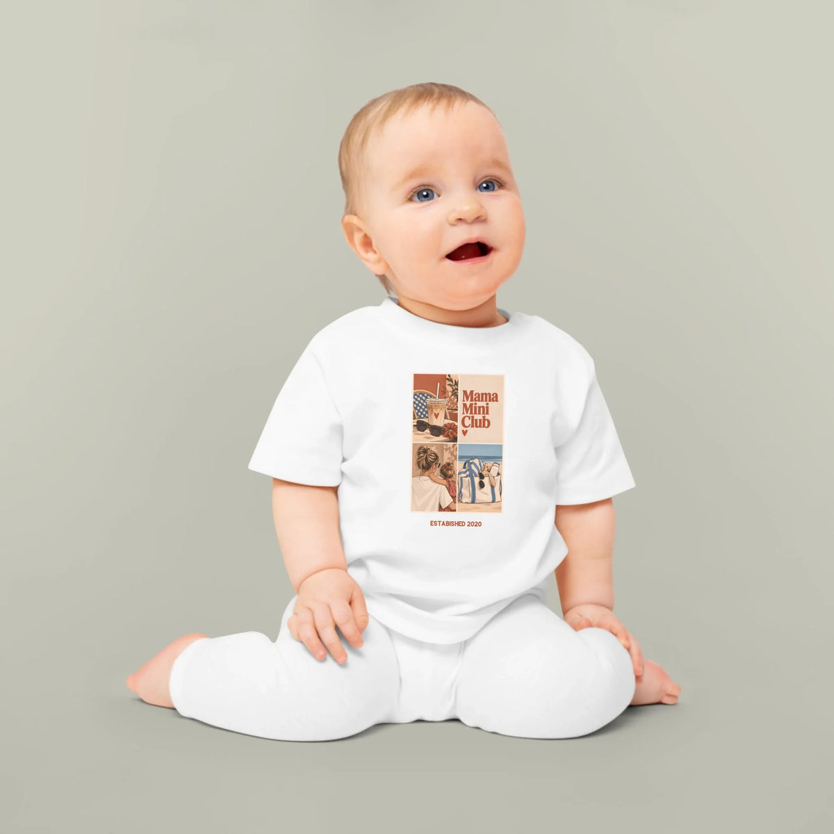 Baby T-Shirt Mama & ich my life