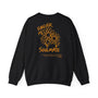 black sweatshirt back mockup