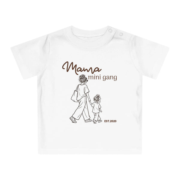 Baby T-Shirt Mama & ich little Gang