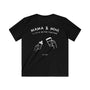 kinder t-shirt-black