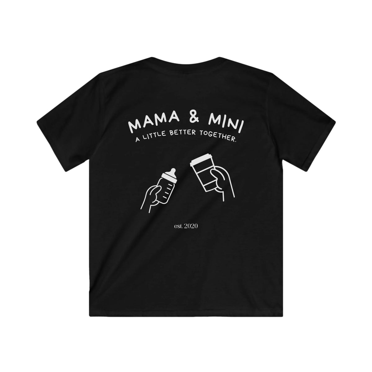 mamagibt Kinder T-Shirt Mama und ich better togehter personalisiert