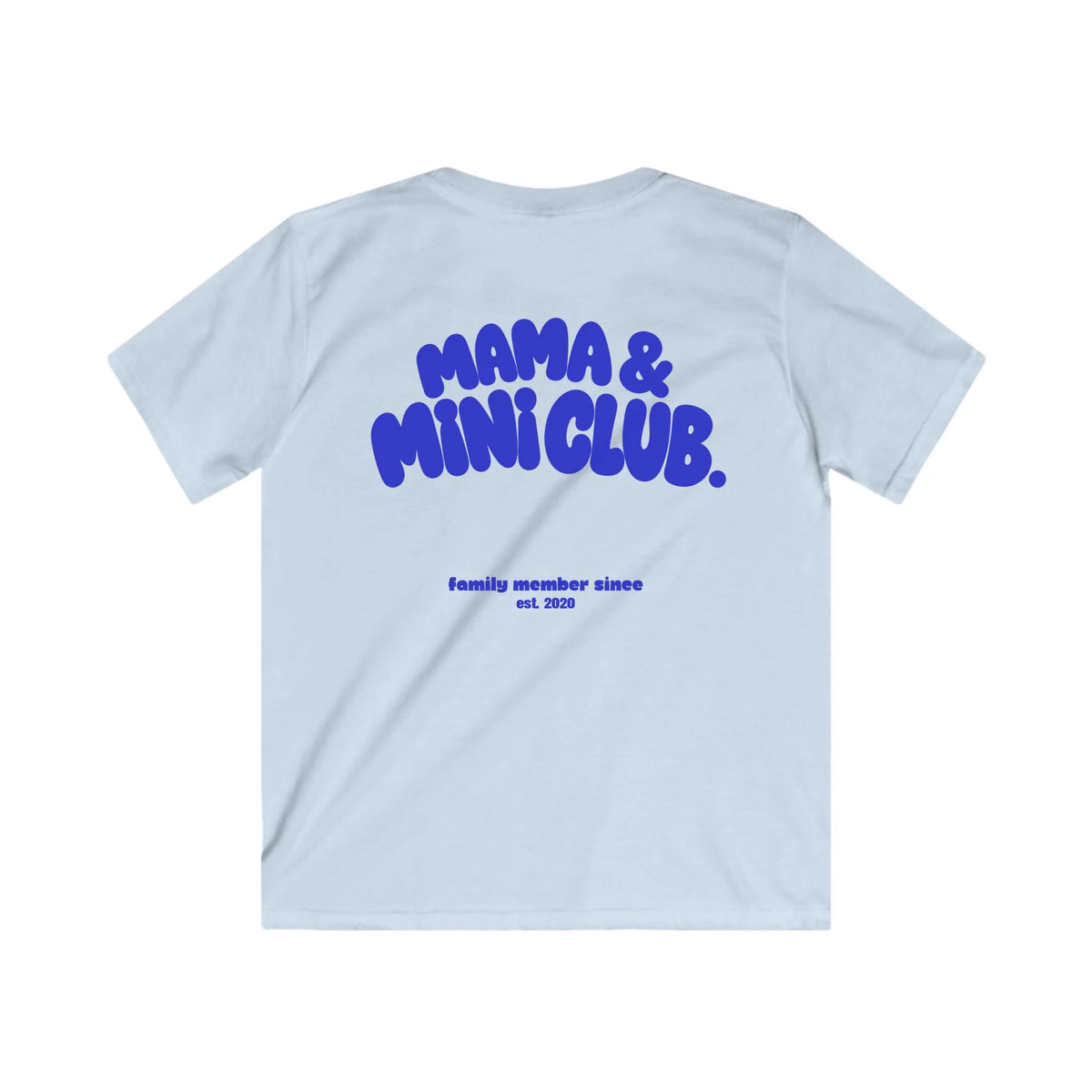 kinder t-shirt-light blue