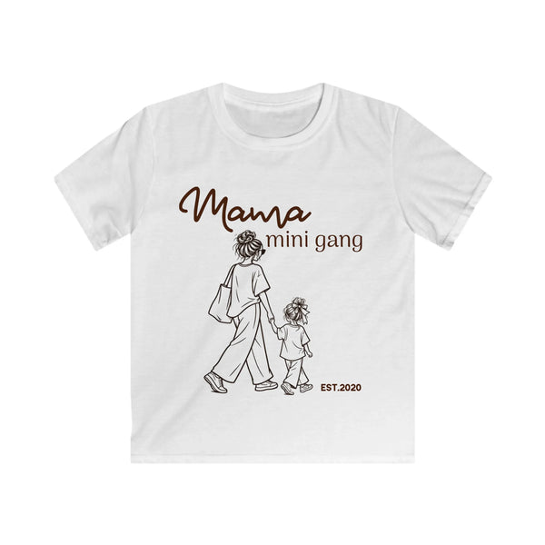 Kinder T-Shirt Mama und ich Little Gang