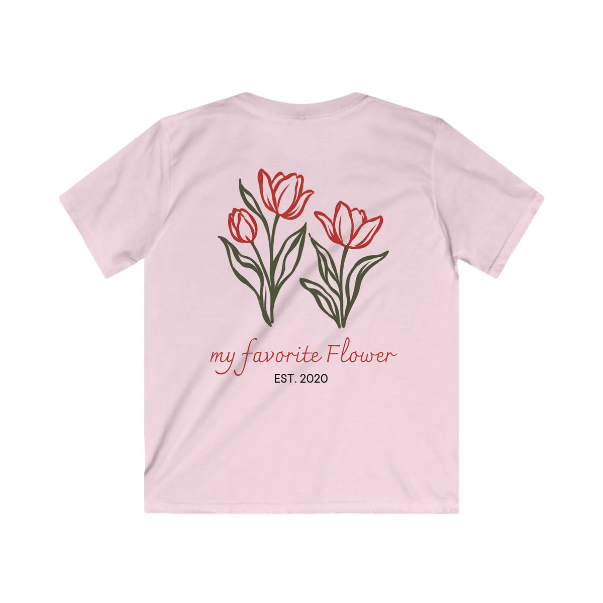 kinder t-shirt-pink