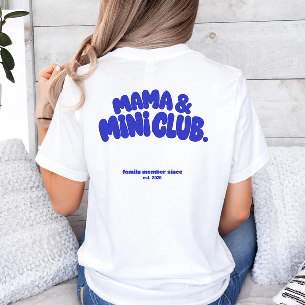 Mama & Mini T-Shirt  family Club