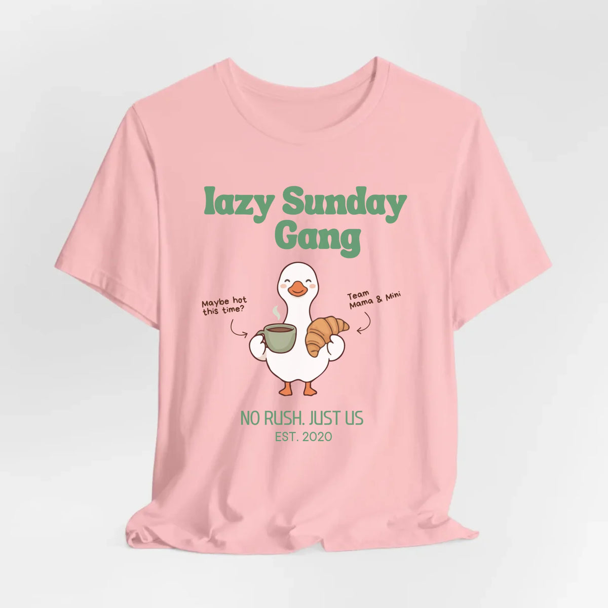 mamagibt Mama & Mini T-Shirt Sunday Club personalisiert