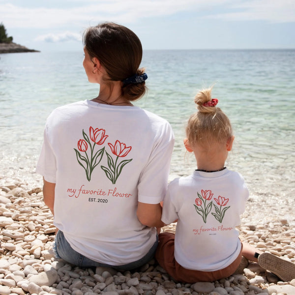 Mama & Mini T-Shirt favorite Flower