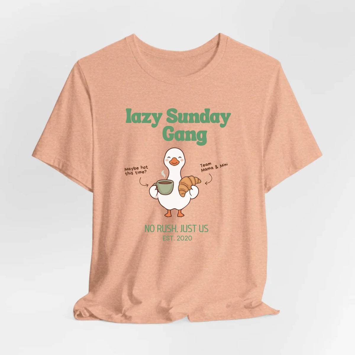 mamagibt Mama & Mini T-Shirt Sunday Club personalisiert