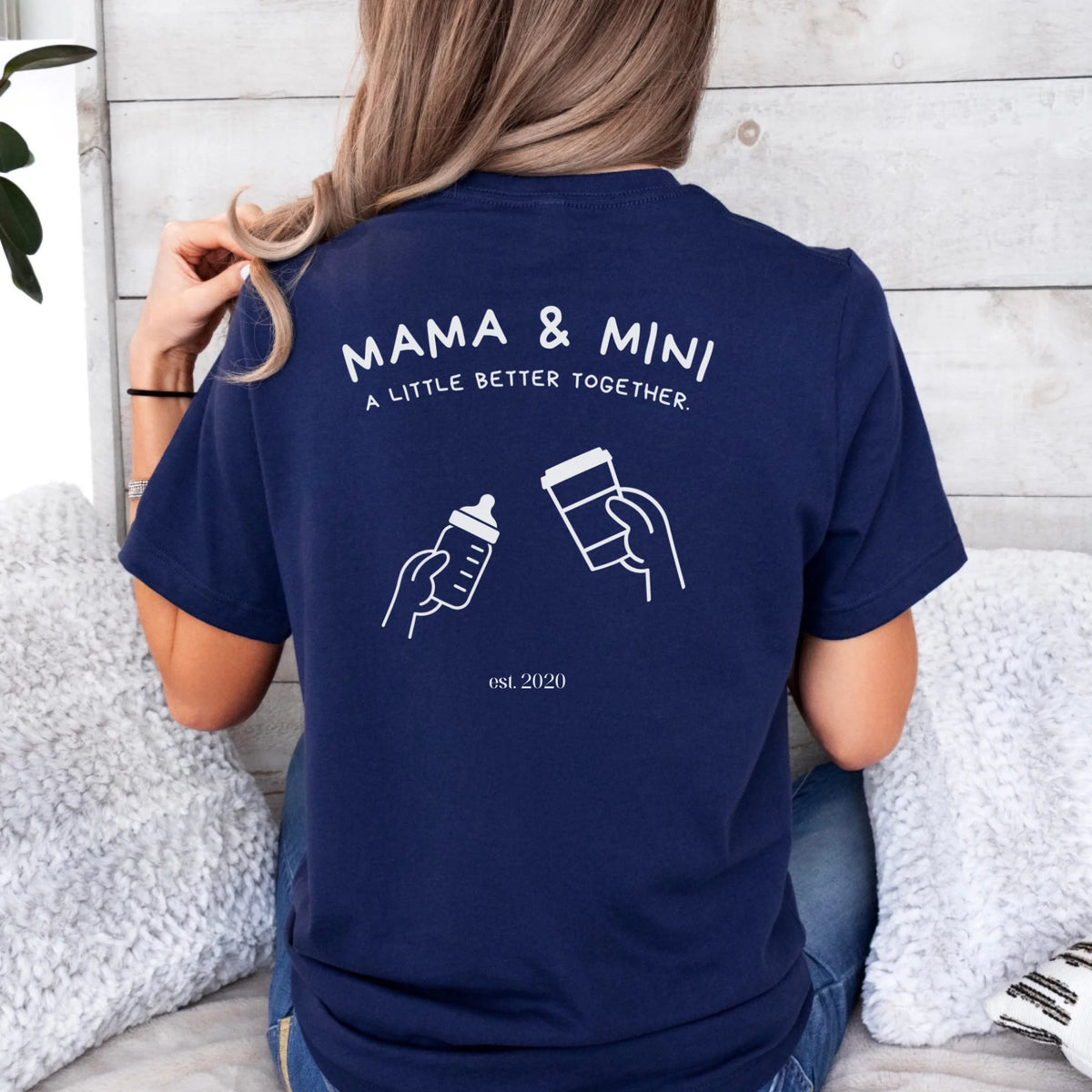 navy back-t-sthirt