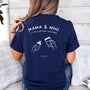 navy back-t-sthirt