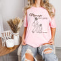 mamagibt T-Shirt Mama & Mini little Gang Mama & Mini T-Shirt little Gang Pink personalisiert