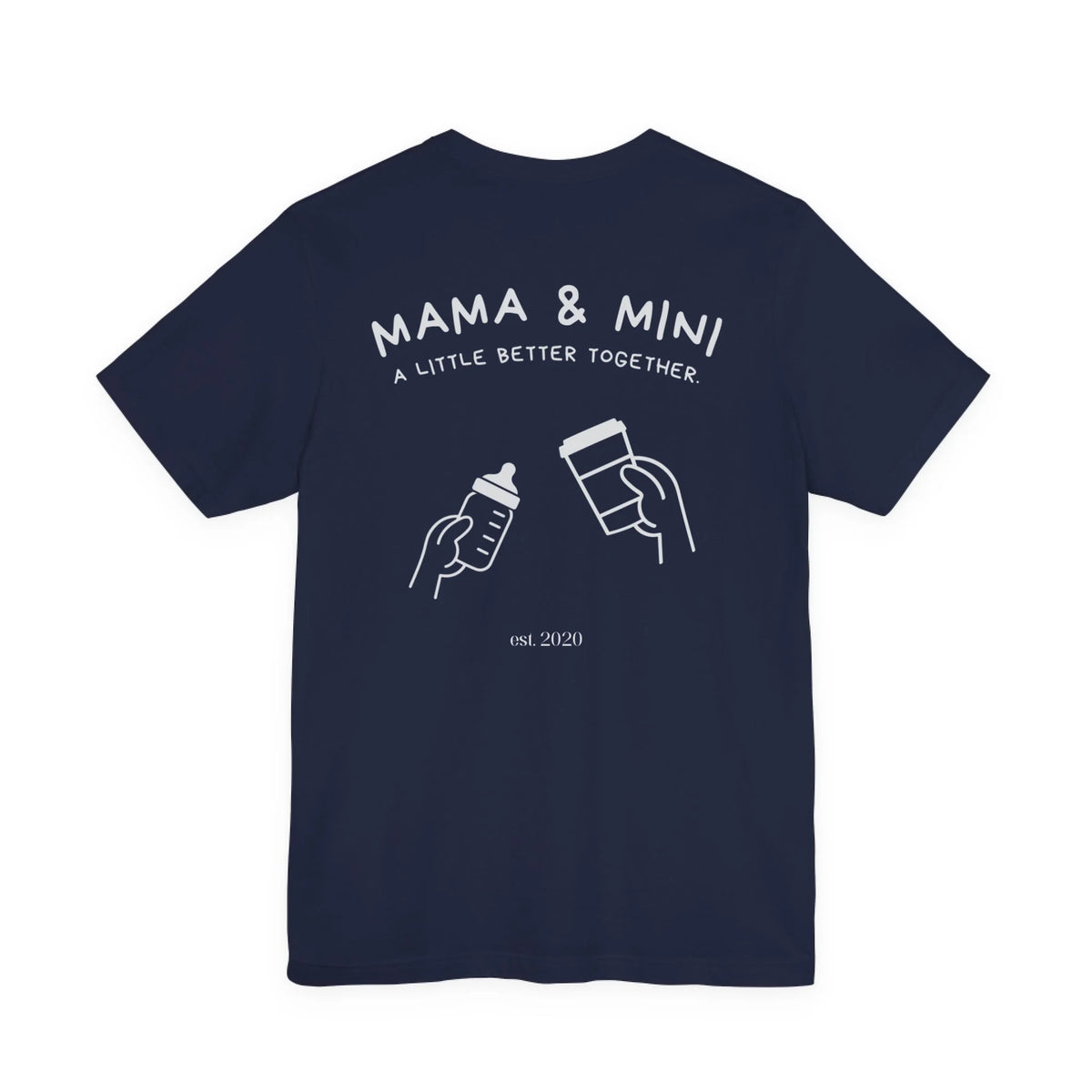 mamagibt Mama & Mini T-Shirt better togehter personalisiert