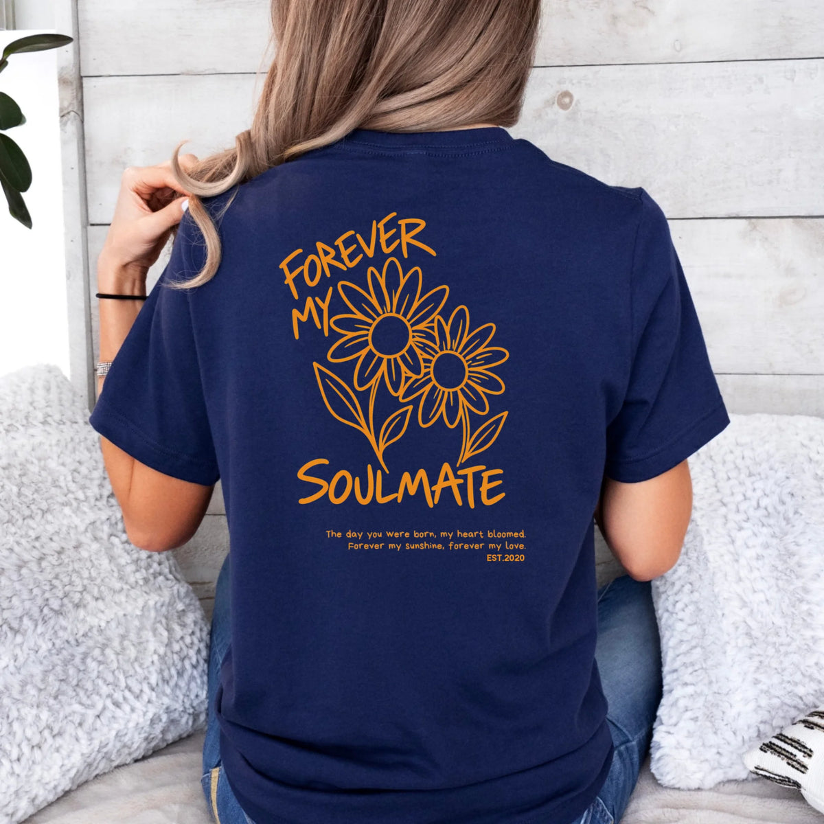 navy back-t-sthirt