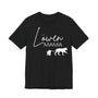 mamagibt T-Shirt Löwen Mama mit Motiv