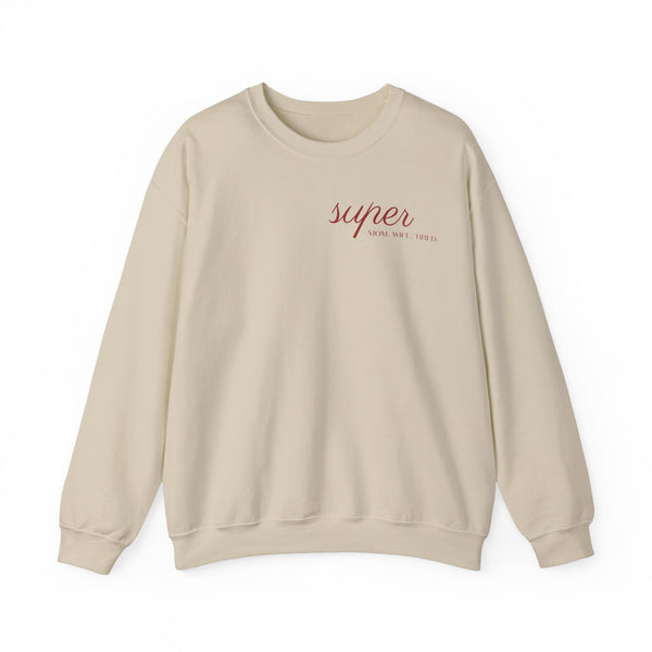 Mama Sweatshirt super mom-wife-tired